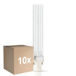 Multipack 10x Philips PL-S 7W - UV-C | 2-Pin