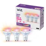 Multipack 3x WiZ Smart LED Spot GU10 PAR16 5W 400lm 36D | Best Colour Rendering - Dimmable - Replaces 50W