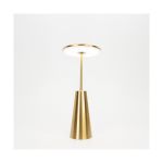 Eglo Table Lamp Piccola Steel Gold 2W 270lm - 824-830-840 CCT | IP54 - Touch Dimmable - USB-C