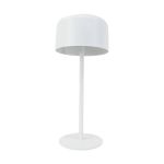 Eglo Table Lamp Roccanova Solar Steel White 2W 270lm - 830 Warm White | IP44 - Touch Dimmable - USB-C