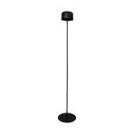 Eglo Floor Lamp Roccanova-L Solar Steel Black 2W 270lm - 830 Warm White | IP44 - Touch Dimmable - USB-C
