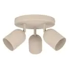 Eglo Ceiling Spot Tilston Steel Sandy | Suitable for 3x E14