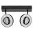 Ledvance LED Decor Spot Saturn Plastic Black 21W 440lm - 830-842-865 CCT