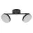Ledvance LED Decor Spot Moon Steel Black 10W 560lm - 830 Warm White