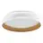 Ledvance LED Ceiling Orbis Livia White and Wood 36W 2000lm - 830 Warm White | Touch Dimmable
