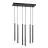 Emibig Pendant Selter Steel Black | Suitable for 6x G9 - Max 8W