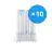 Multipack 10x Osram Dulux F 24W 830 | Warm White - 4-Pin