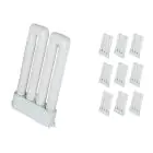 Multipack 10x Osram Dulux F 24W 840 | Cool White - 4-Pin