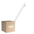 Multipack 10x Osram LEDinestra HD Lighting S14s 4.7W 470lm - 927 Extra Warm White | Best Colour Rendering - Dimmable - Replaces 40W