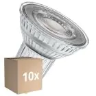 Multipack 10x Ledvance LED Spot GU10 PAR16 3.7W 350lm 36D - 930 Warm White | Best Colour Rendering - Dimmable - Replaces 35W