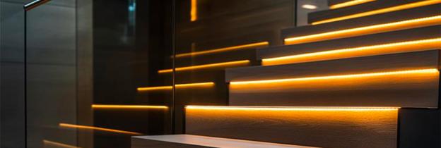 Which LED lighting to use for a staircase and how to install it?